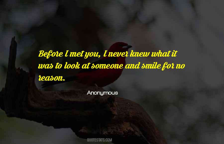 We Met For A Reason Quotes #1421061