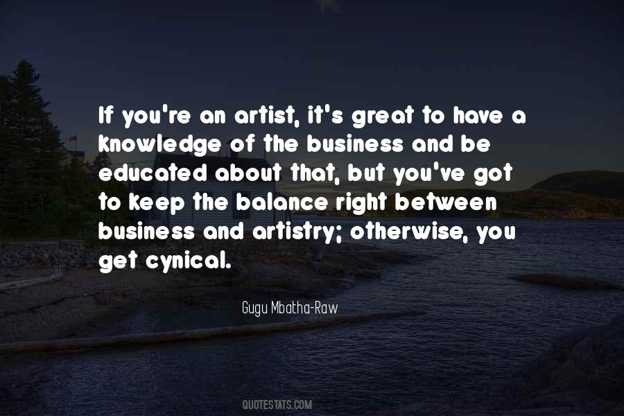 Be A Great Artist Quotes #346215