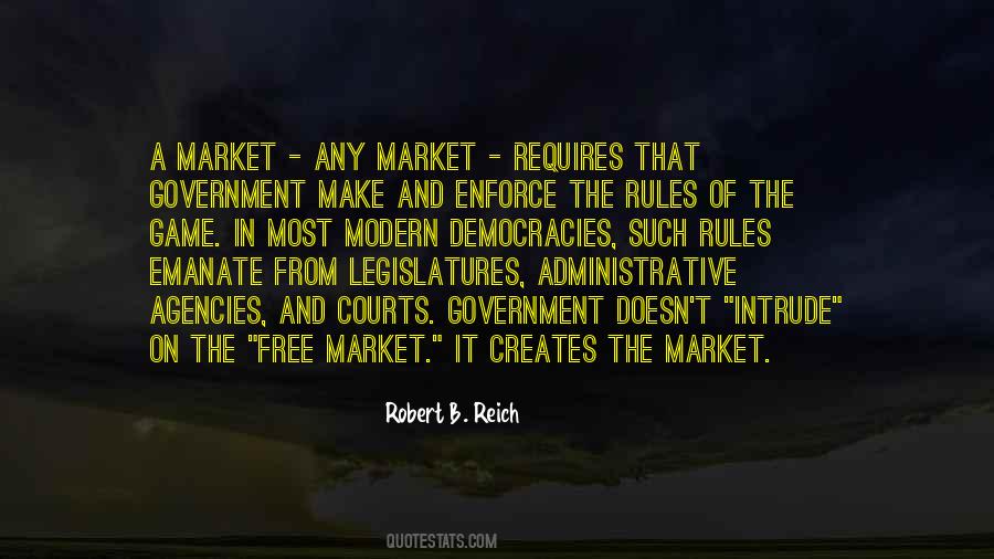 Quotes About Free Market #1293716