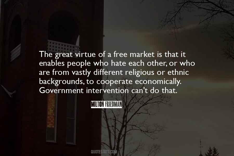 Quotes About Free Market #1297525