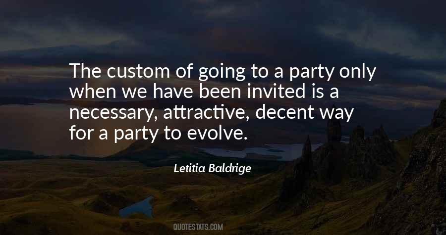 Quotes About A Party #1297527