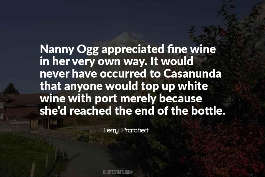 Quotes About White Wine #193519