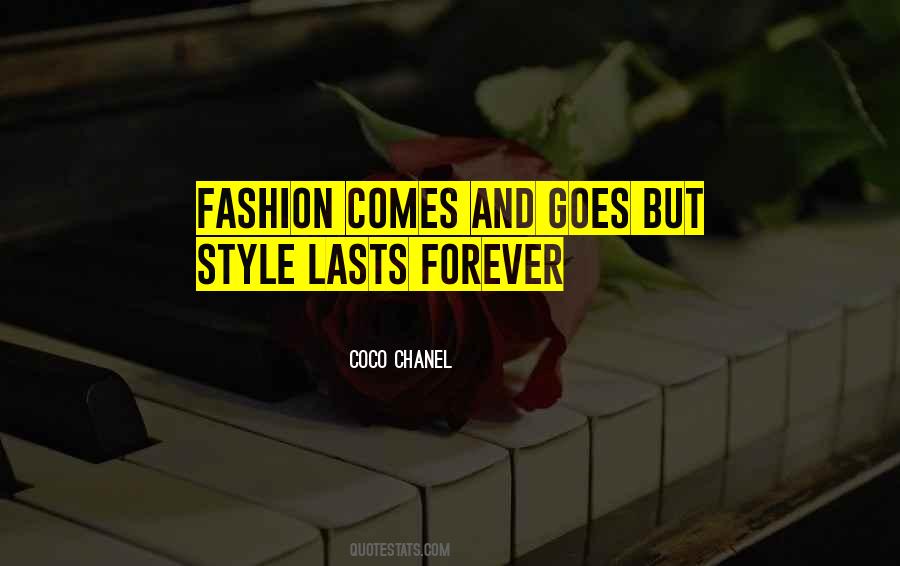 Quotes About Style And Fashion #251467