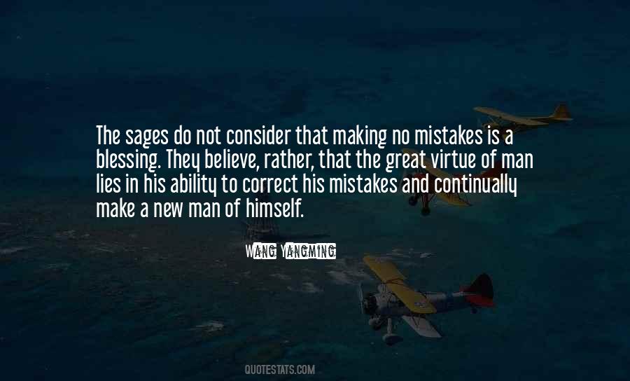 Quotes About Not Making Mistakes #218662