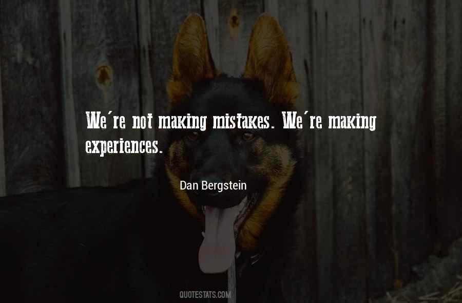 Quotes About Not Making Mistakes #556436