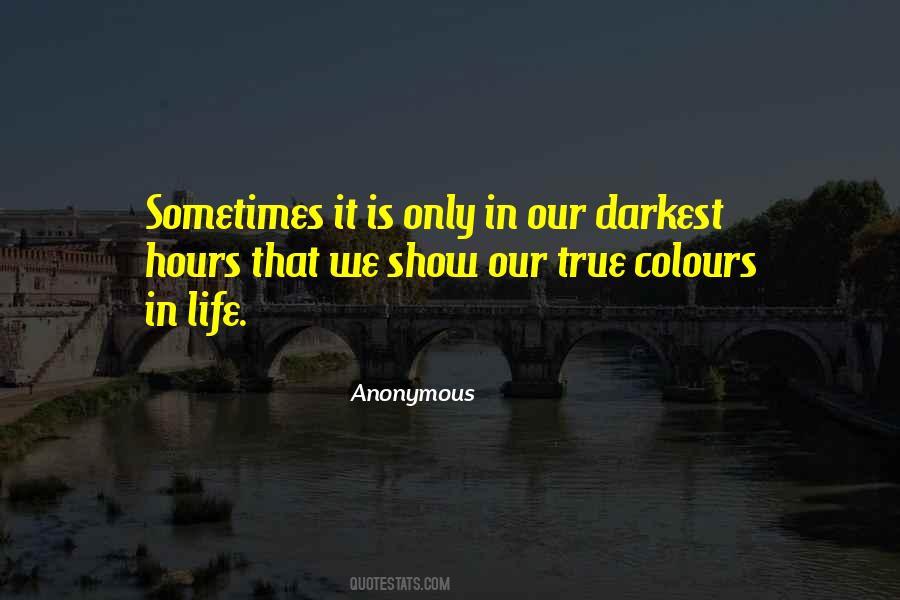 Quotes About Colours Of Life #445693