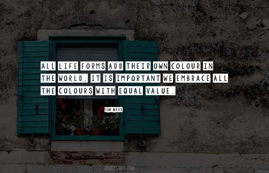Quotes About Colours Of Life #788108