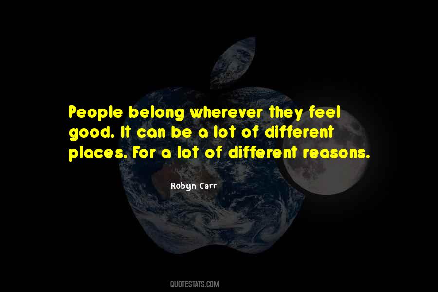 Places For People Quotes #259227