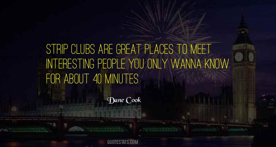Places For People Quotes #437343