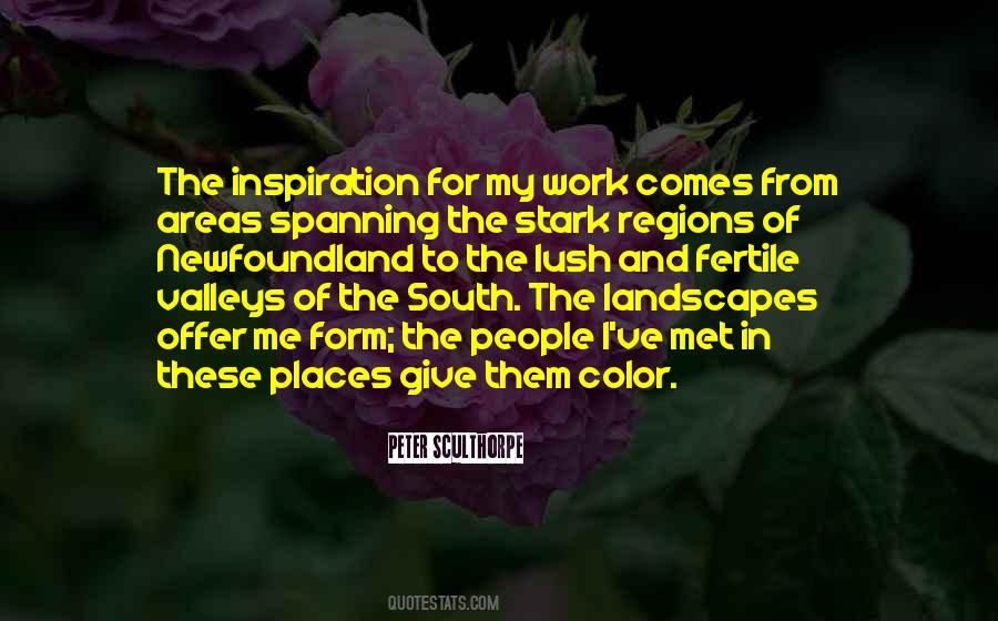 Places For People Quotes #737073