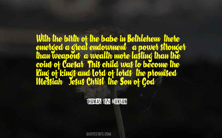 Quotes About The Birth Of Jesus Christ #179600