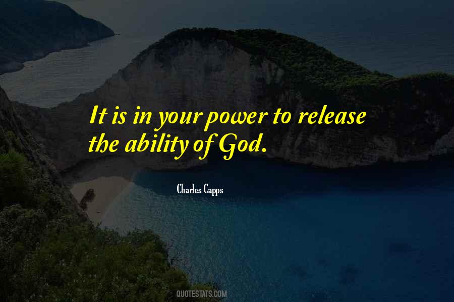Quotes About God Power #39221
