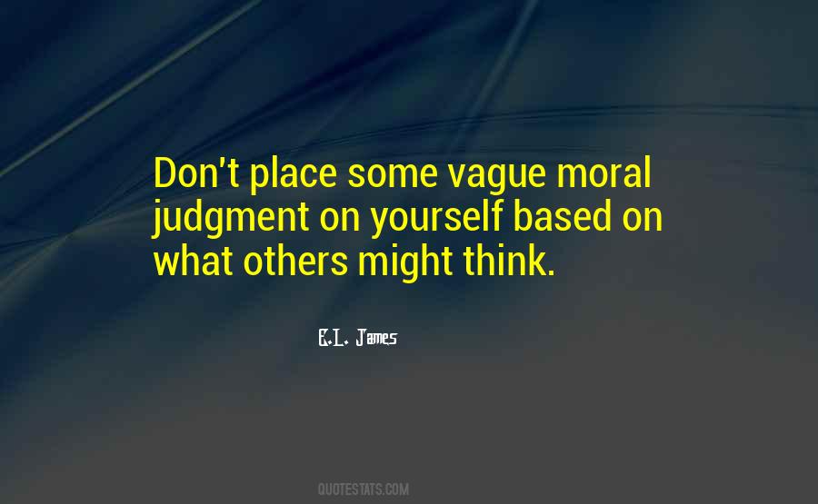 Moral Judgment Quotes #123805