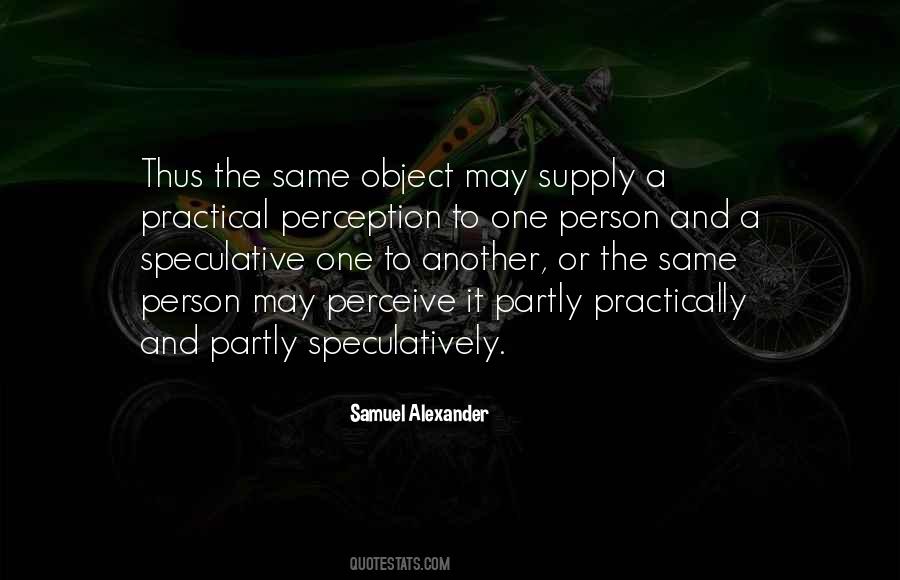 Person Or Object Quotes #545446