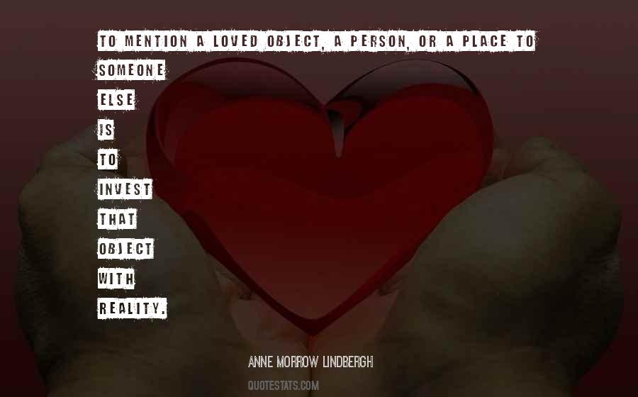 Person Or Object Quotes #97238