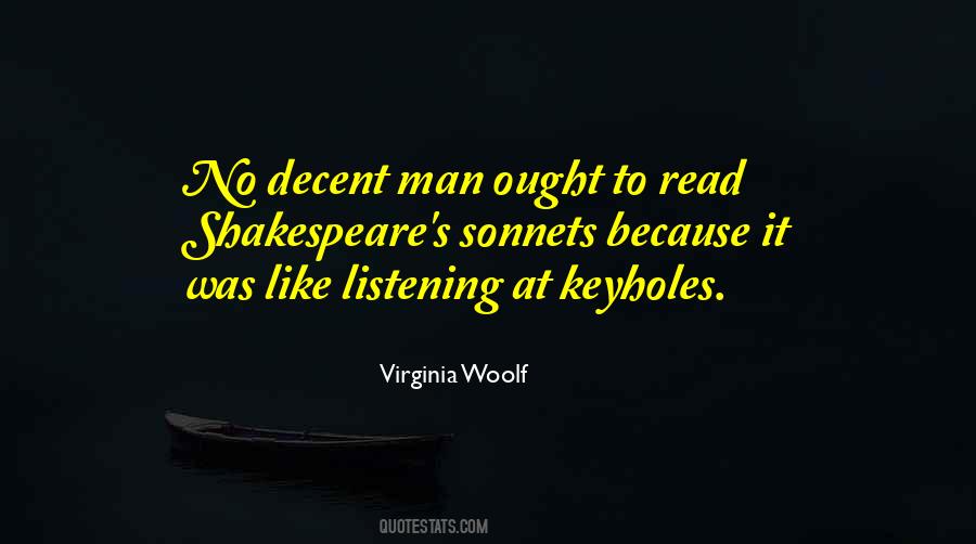 Quotes About Decent Man #463819