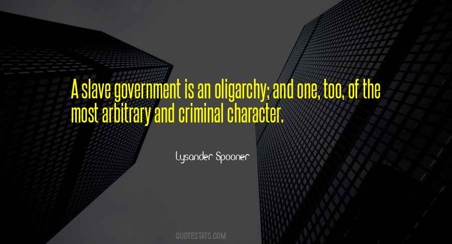 Quotes About Oligarchy #1159130