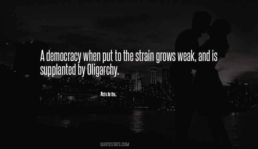 Quotes About Oligarchy #233361