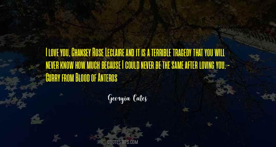 Tragedy Of Love Quotes #1088526