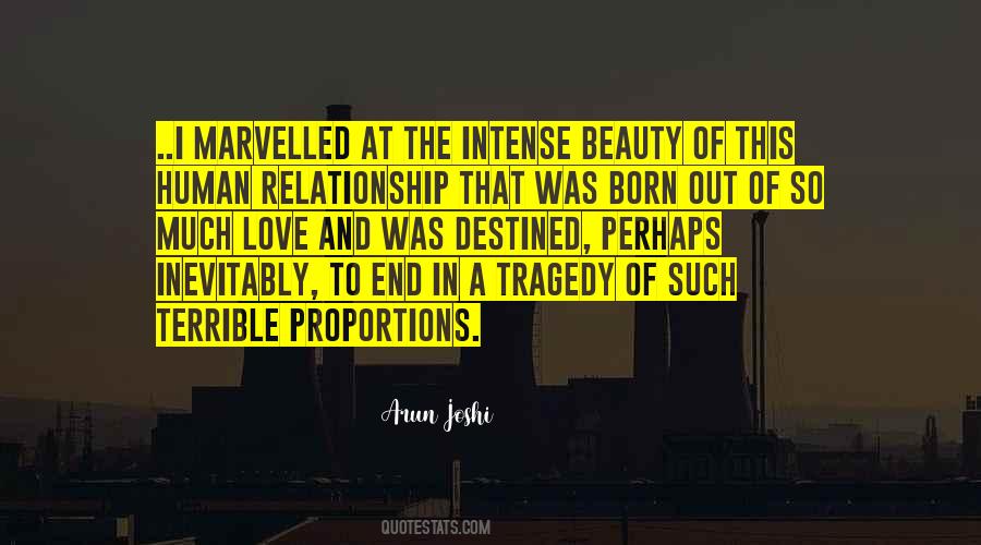Tragedy Of Love Quotes #1589258