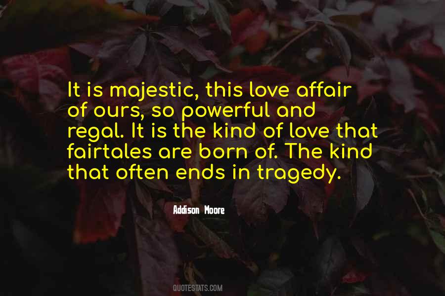 Tragedy Of Love Quotes #48622