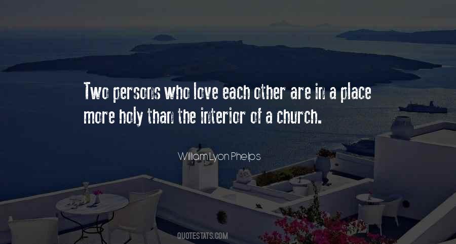 Holy Place Quotes #72490