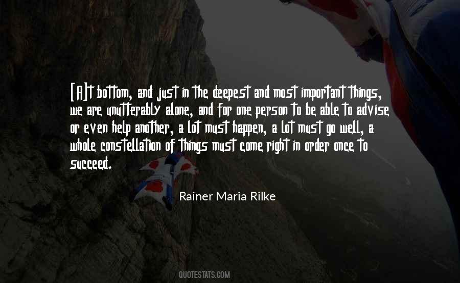 Maria Rilke Quotes #25430