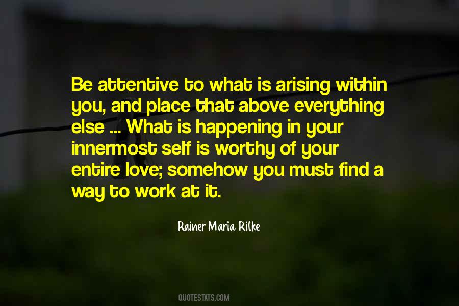 Maria Rilke Quotes #309399