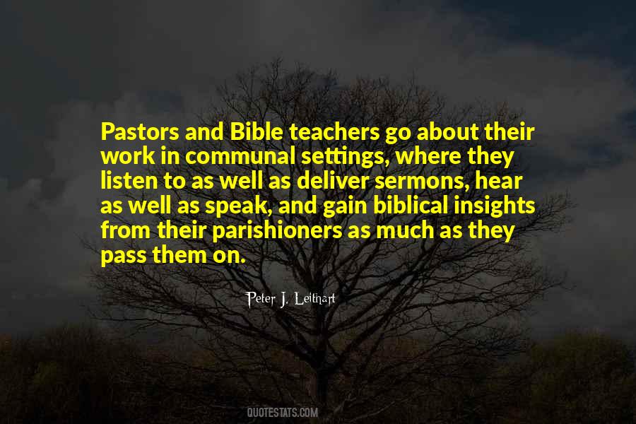 Quotes About Pastoral #315041