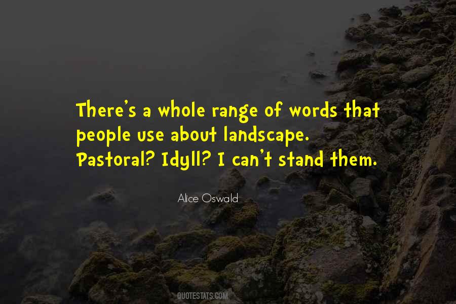 Quotes About Pastoral #703651