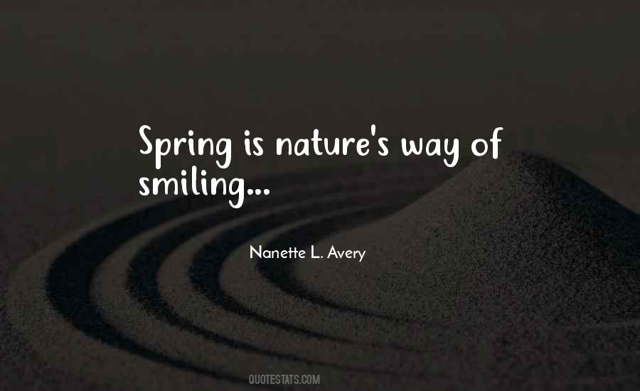 Quotes About Smile And Nature #953122