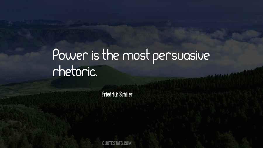 Quotes About Rhetoric #1047854