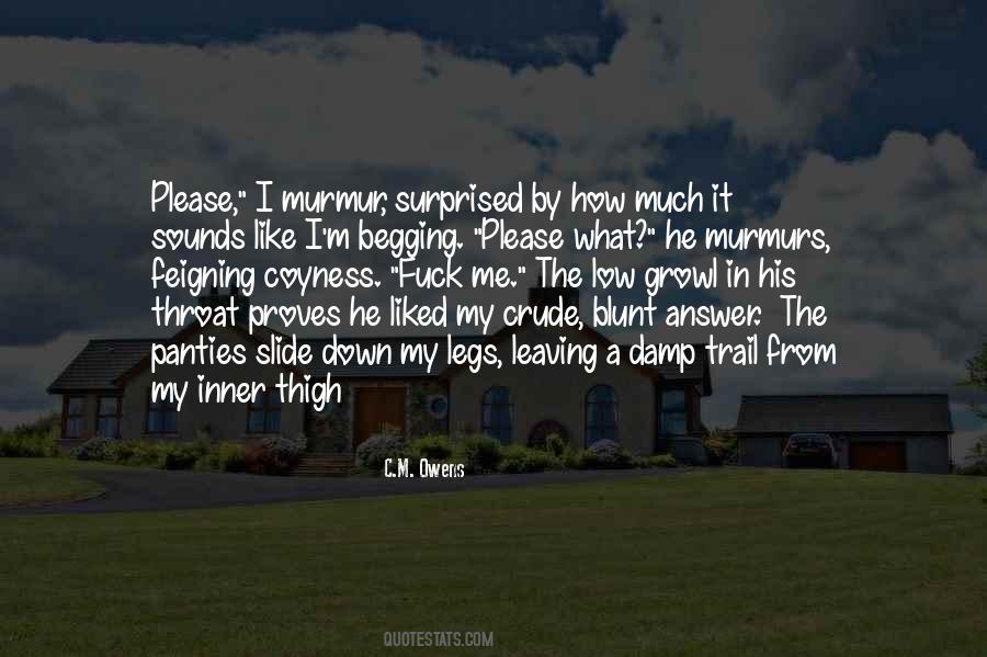 Down My Throat Quotes #1731471