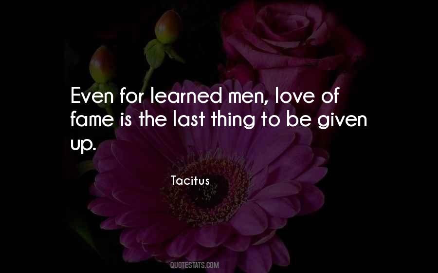 Learned Men Quotes #498966