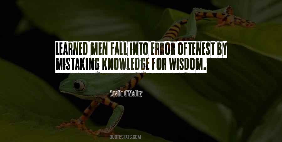 Learned Men Quotes #591206