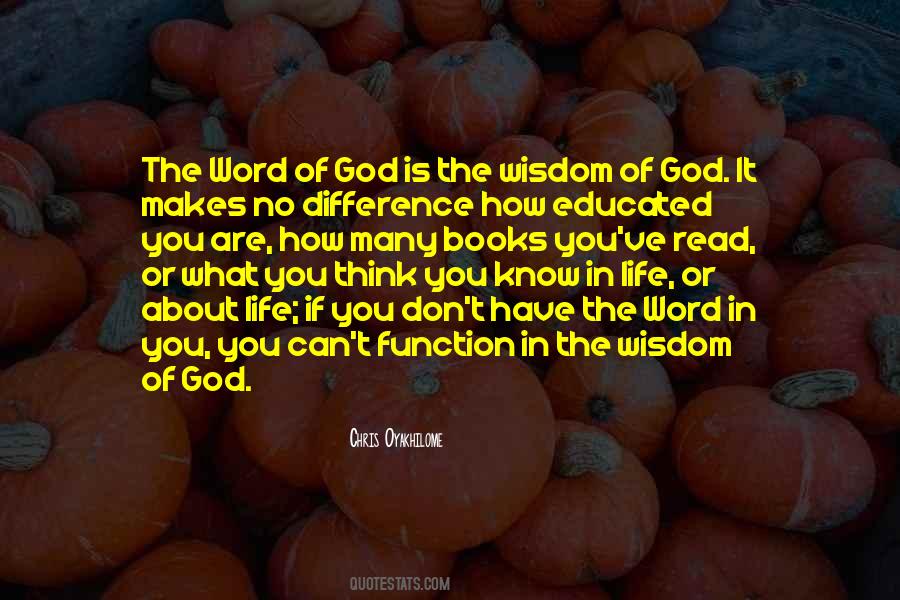 Wisdom To Know The Difference Quotes #1007883