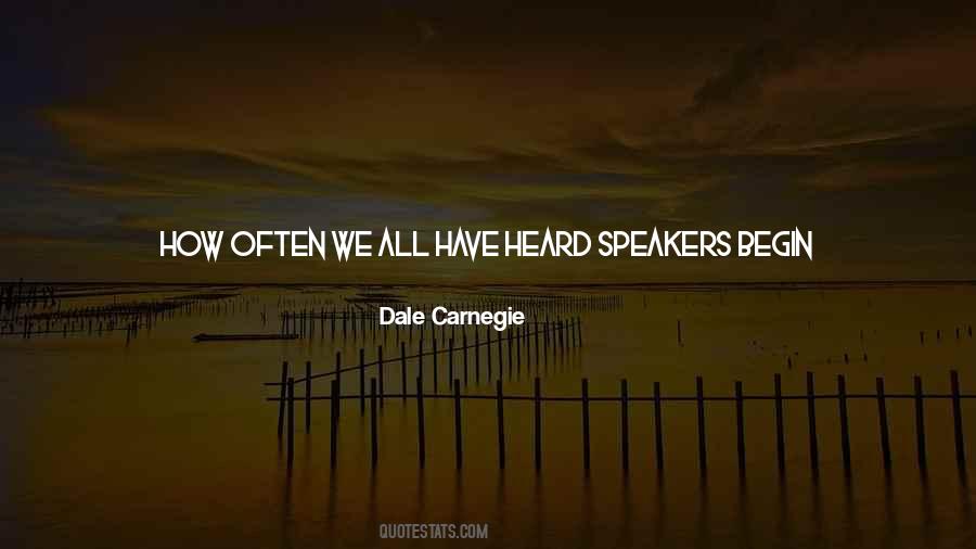 Quotes About Speakers #1436017