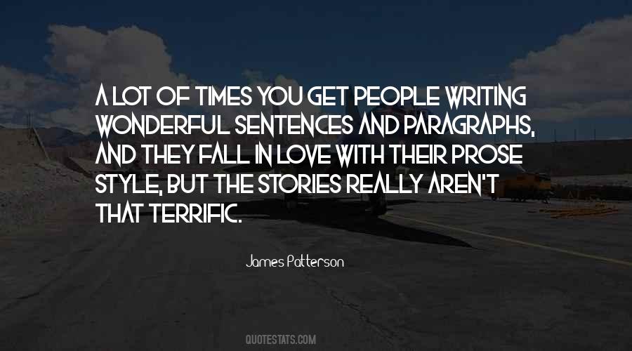 Quotes About Style Of Writing #146783