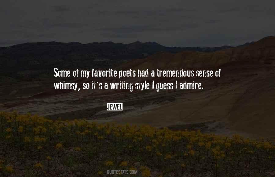 Quotes About Style Of Writing #415061