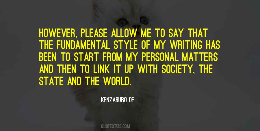 Quotes About Style Of Writing #48722