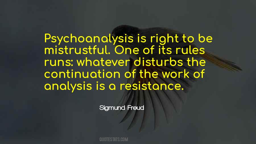 Quotes About Psychoanalysis #1028473
