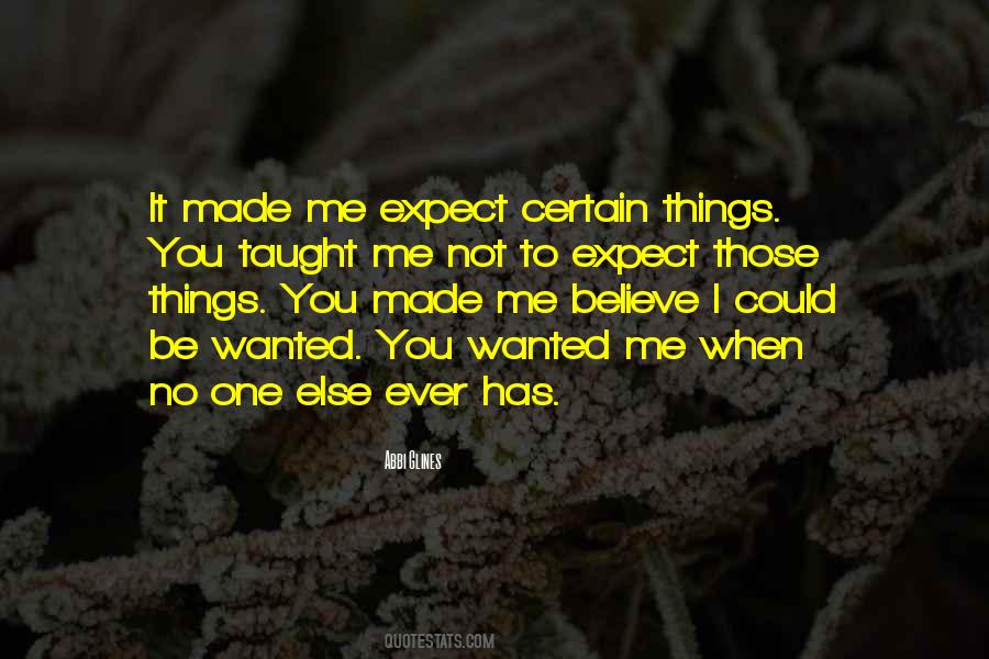 Quotes About Not To Expect #980878