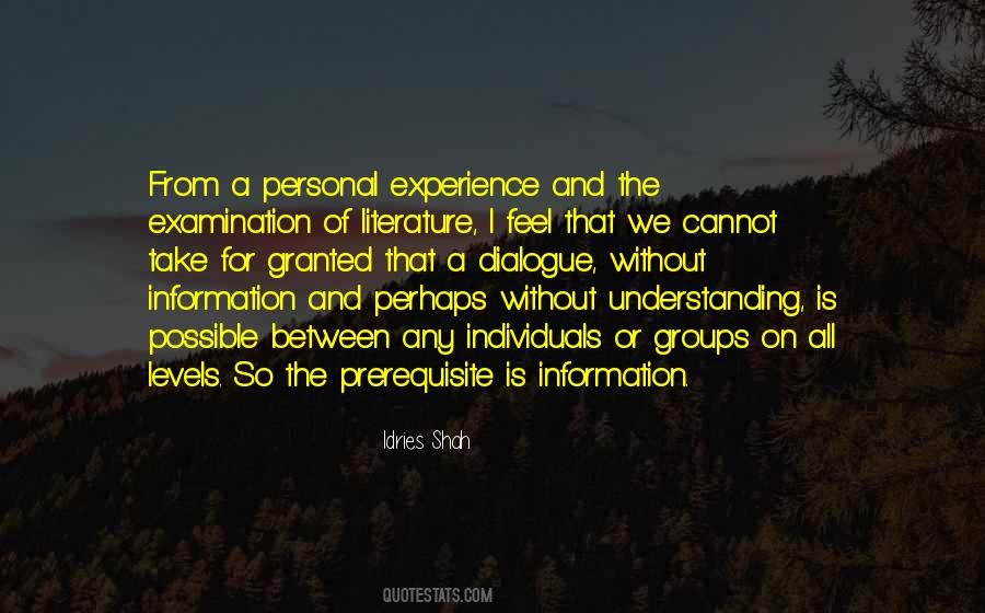 Quotes About Understanding And Tolerance #1226692