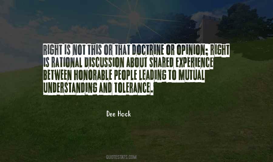 Quotes About Understanding And Tolerance #13833