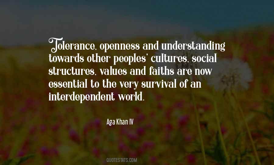 Quotes About Understanding And Tolerance #522033