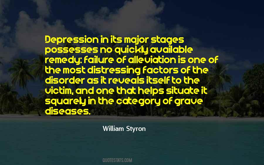 Quotes About Major Depression #1178926