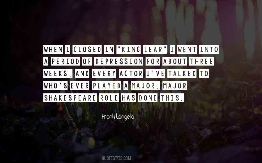 Quotes About Major Depression #48947