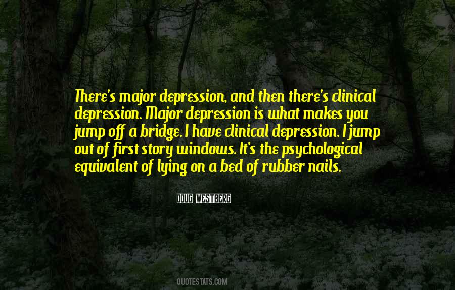 Quotes About Major Depression #594654