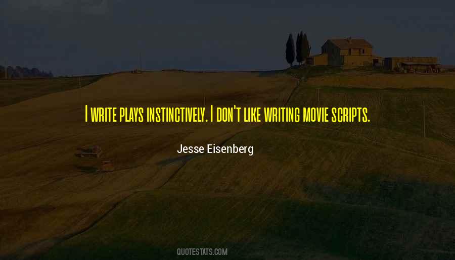 Quotes About Movie Scripts #1180