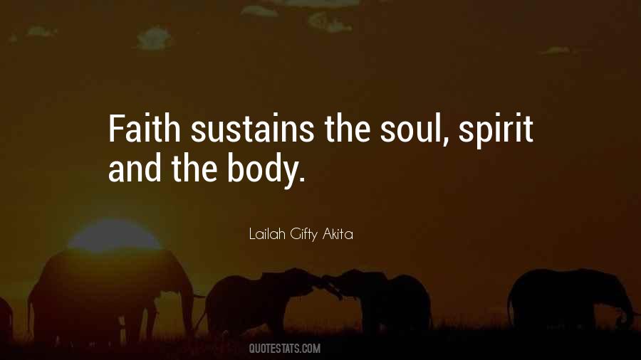 Quotes About The Soul And Body #160875